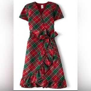 Woman’s Plaid Christmas Dress